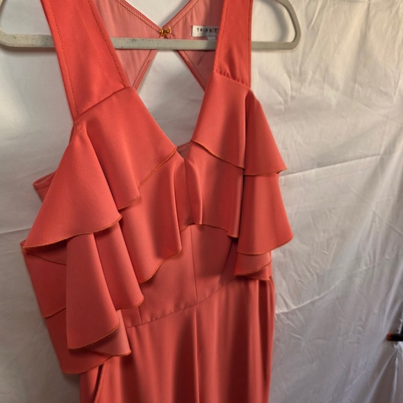 Trina Turk Vibrant Coral Jumpsuit - Picture 13 of 13
